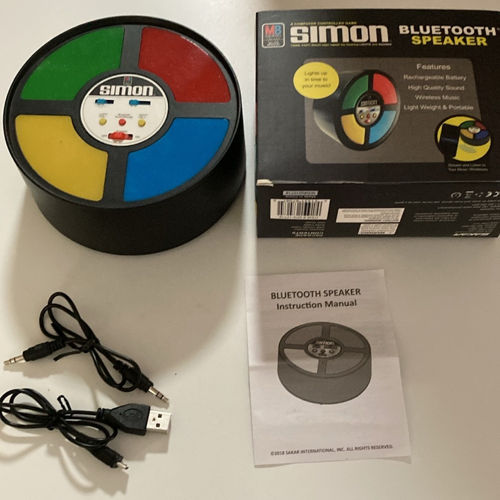 BLUETOOTH SPEAKER - PORTABLE & LIGHTWEIGHT - SIMON SP2-17716